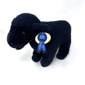 Black Sheep‎ Plush Stuffed Easter Lamb 12" Jaag with tags